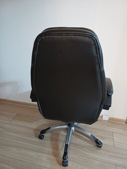 Kancelárska stolička - umelá koža - 4