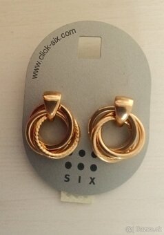 Náušnice - bižutéria. - 4