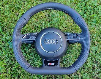 VOLANT AUDI KOŽENÝ MULTIFUNKCNY s AIRBAGOM - 4
