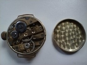 Starožitné zlaté dámske hodinky - 4