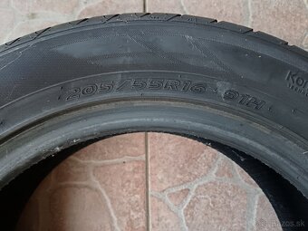 Predám letnú gumu 1ks, 205/55R16 - 4