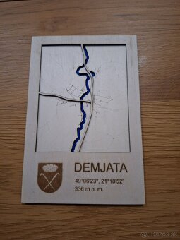 Drevená 3D mapa mesta/obce - 4