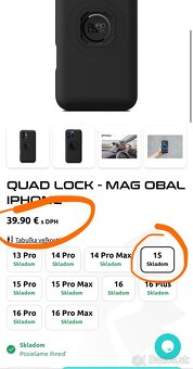 Quadlock obal iPhone 15 - 4