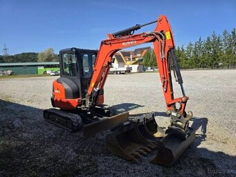 top minibagr2017 Kubota U 36-4Klimatizácia,hydraulická - 4