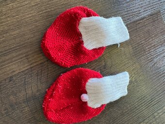 Vianočný červeno-biely komplet - 4