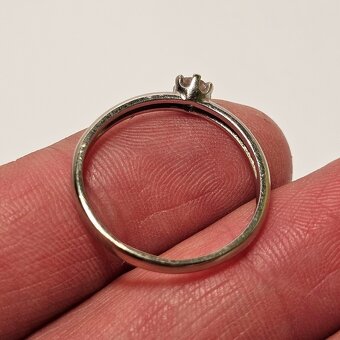 14k zlatý prsteň 0,20ct 💥💥💥 - 4