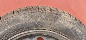 Plechový disk R14 so zimnou pneu 175/65 R14 - 4