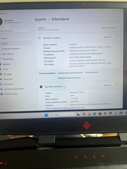 Herný notebook OMEN by HP 15” - 4