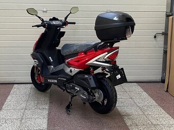 Skúter Maxon Matador 125 - červený - 4