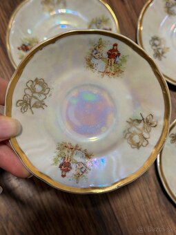 Porcelánová sada šálky a podšálky - 4