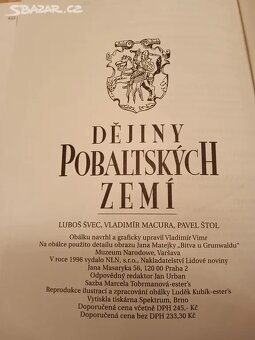 Dějiny Pobaltských zemí (edice Dějiny států) - 4