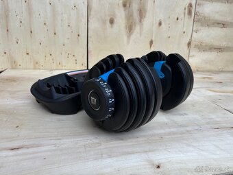 Nastaviteľné jednoručné činky 2-24kg - 4