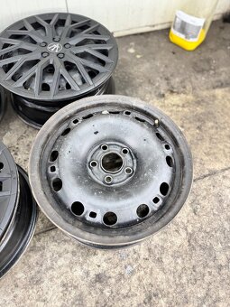 Plech disk + puklice 6Jx15 ET43 - 4