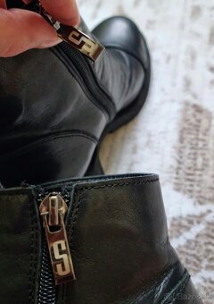 Kožené čižmy Simen vel. 37 - 4