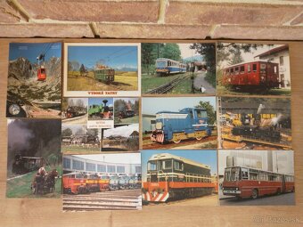 pohľadnica Trnava, lokomotívy, vlaky - 4
