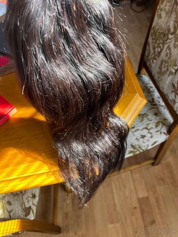 Použité vlasky na predĺženie - lacno - 4