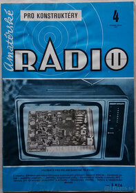 Amatérské Radio 1987 Ročník XXXVI - 4