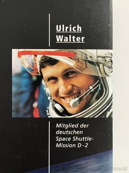 Astronaut Ulrich Walter:Za 90 minút okolo Zeme, s autogramom - 4