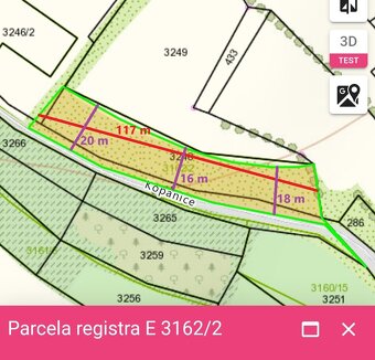 Orná pôda 2390 m2 Krupina Zalaz Horné Kopanice - 4