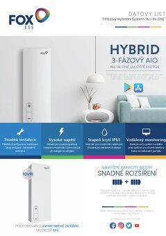 fotovoltický menič s batériou: All-in-one FoxESS AIO - 4