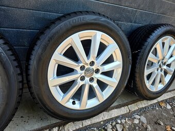 Zimná Sada AUDI 5x100+ Bridgestone 195/55 R16 - 4
