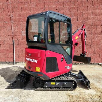 Pásové rypadlo Yanmar SV15VT minibager (1,7ton) - 4