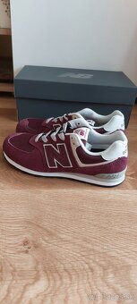 Bordové tenisky New Balance 37 / Nové - 4