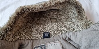 Zimná detská rifľová bunda, veľkosť 86 - 4