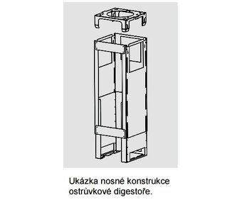 Predam ostrovcekovy NOVY digestor MO 405 - 4