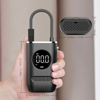 Mini pumpa pre motocykel / auto - 4