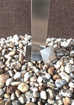 Nerezový záhradný stĺpik na vodu P&N 100-10R - 4