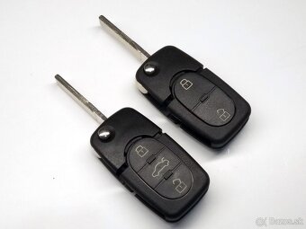 autokluč obal kluča audi A1, A2, A3, A4, A5, A8 avant - 4