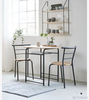 Stol a 2 stolicky Jysk Gadstrup - 4