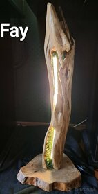 Originálne drevené lampy - 4