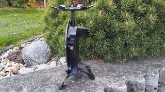 Krásné staré jednomiskové 10kg váhy s orlem - 4