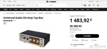 UA OX Amp Top Box - 4