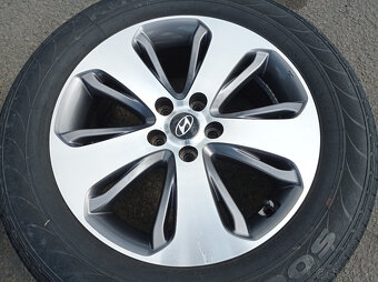 5x114,3 Hyundai Santa Fe 7Jx18 ET41 č. 52910-2B485 alu disky - 4
