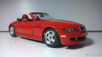 Bentley, Beetle, BMW mierka 1:24 Burago /made in Italy/ - 4