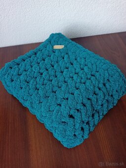 Handmade deky z Puffy vlny - 4