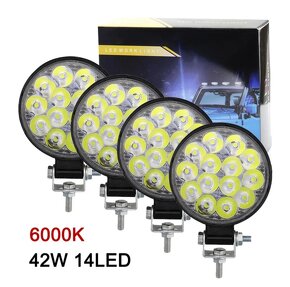 LED pracovné/prídavné svetlá 48W - 4