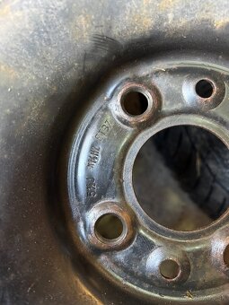 2KS Plechové disky na celoročných pneu 185/60 R14 Fiat - 4