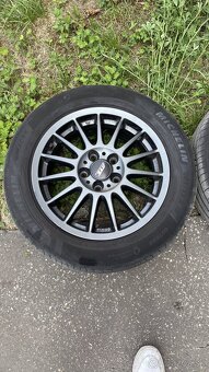Hliníkové disky ATS R16 5x114,3 205/55 letné Michelin - 4