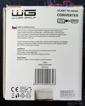 SCART - HDMI KONVERTOR - 4