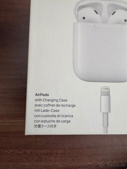 apple airpod 2 generace bezdrotove nabijacie puzdro - 4
