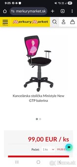 Detská stolička ballerina - 4
