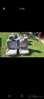 Komplet sada sedaciek Citroen C8, Peugeot 807 - 4