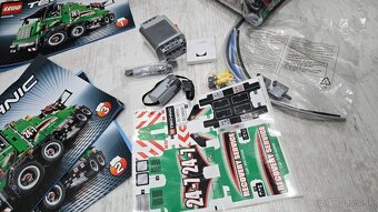 Predám LEGO Technic 42008 Pneumatický Service Truck z 2013 - 4