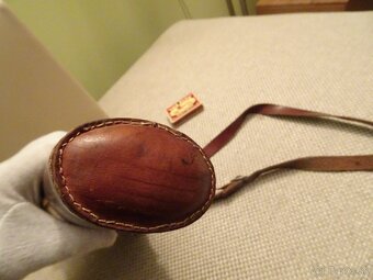 Predám kožené RUČNE ŠITÉ púzdro na puškohľad - 4