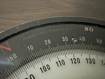 LETECKÉ NAVIGAČNÍ PRAVÍTKO DR-2 starozitnost - 4