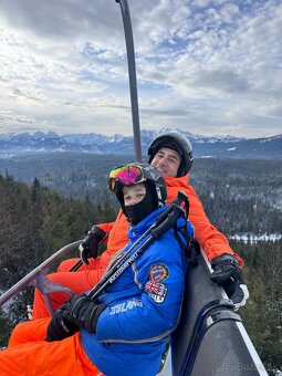 Predam detsku lyžiarsku bundu BOGNER + korytnačka - 4